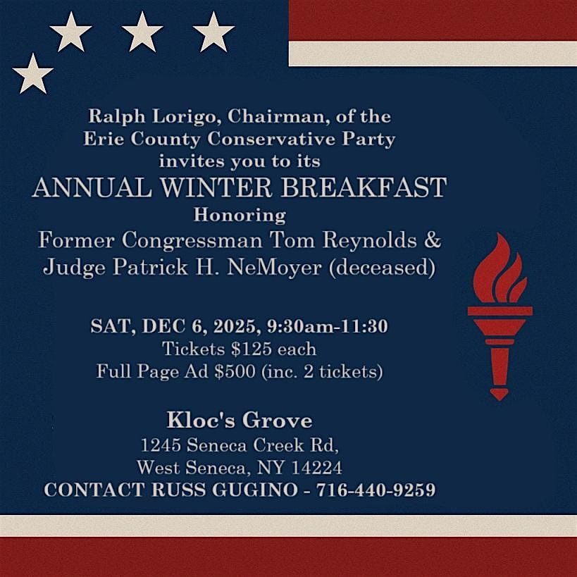 Erie County Conservative Annual Winter Breakfast