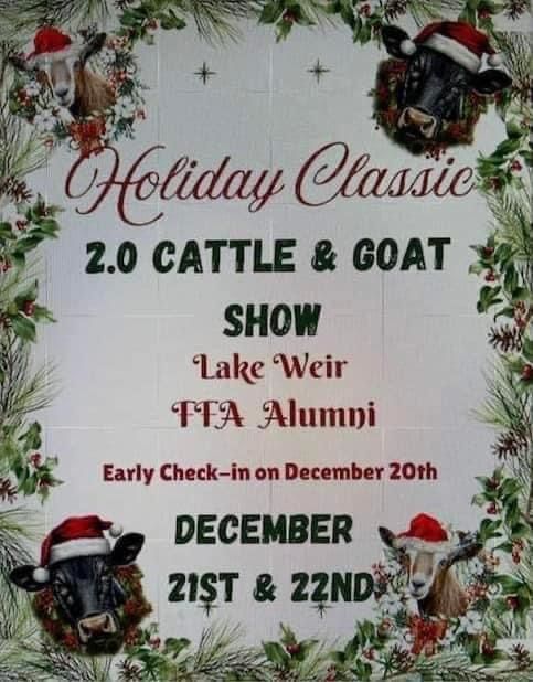 Holiday Classic 2.0 Cattle & Goat Show