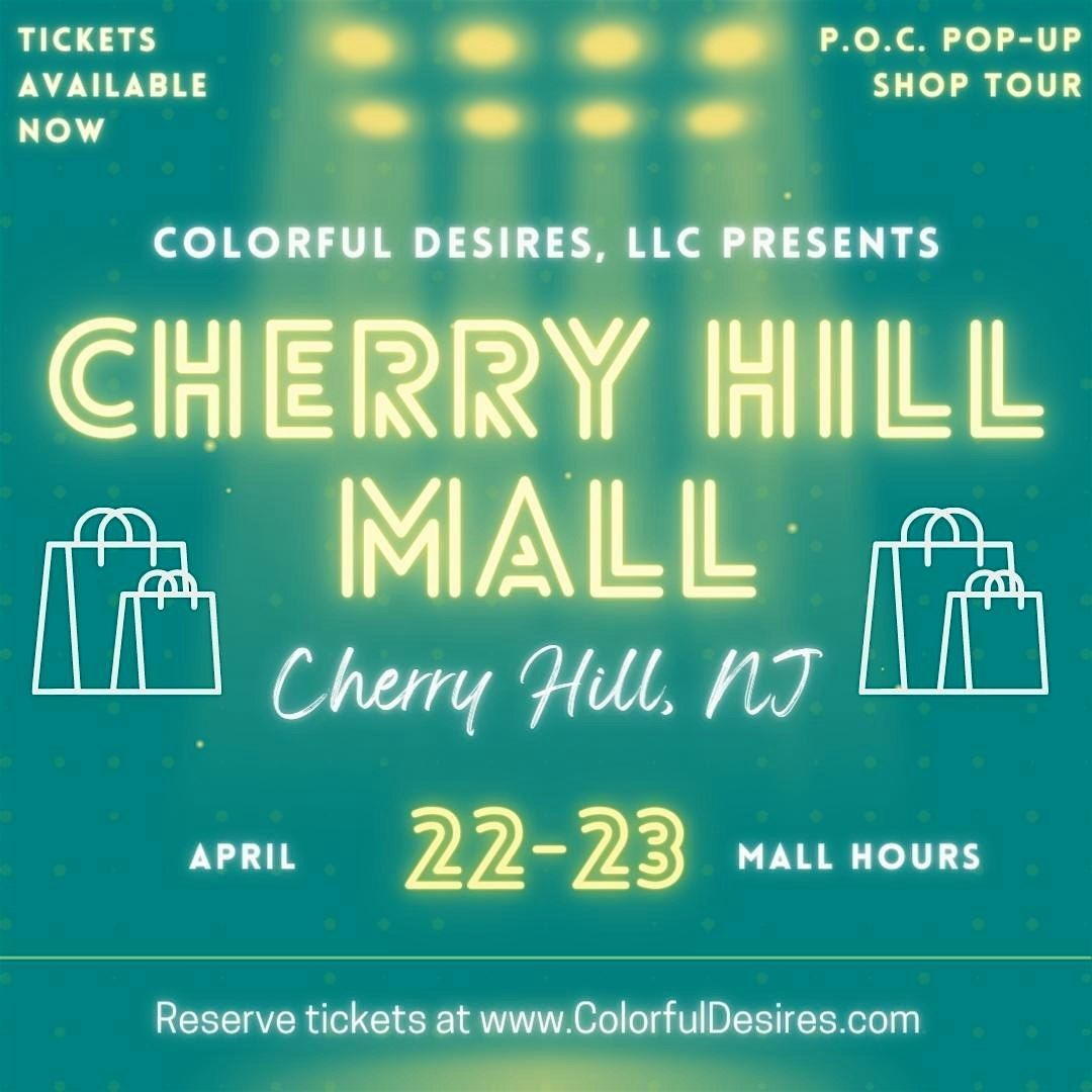 Cherry Hill Mall Pop-Up Shop November 2025