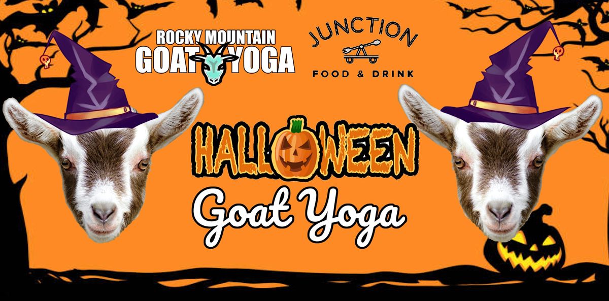 Halloween Goat Yoga - October 28th (Junction Food Hall)