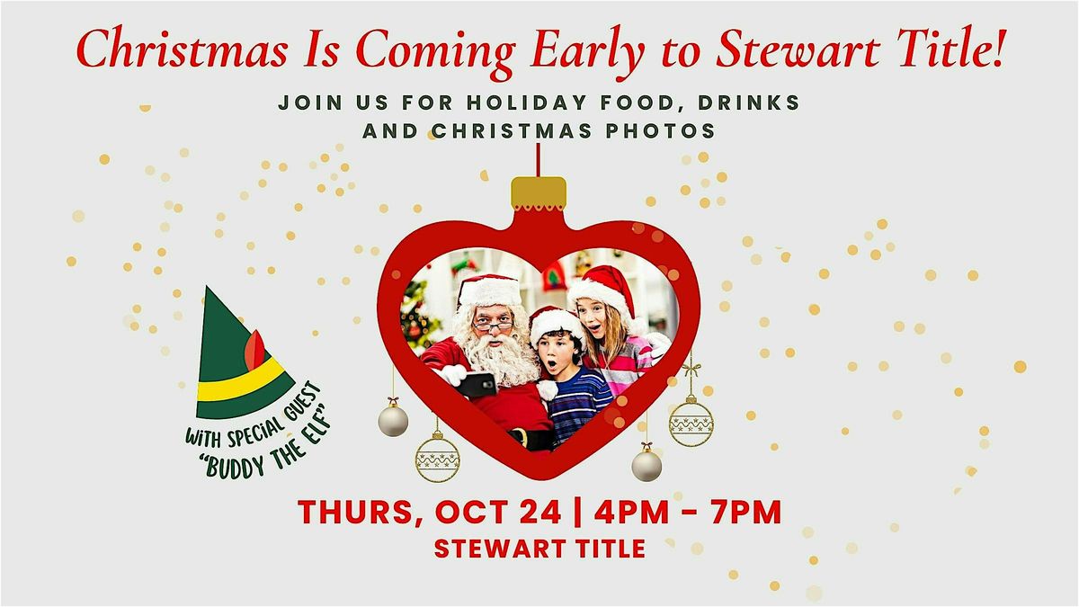 Christmas Is Coming Early to Stewart Title!