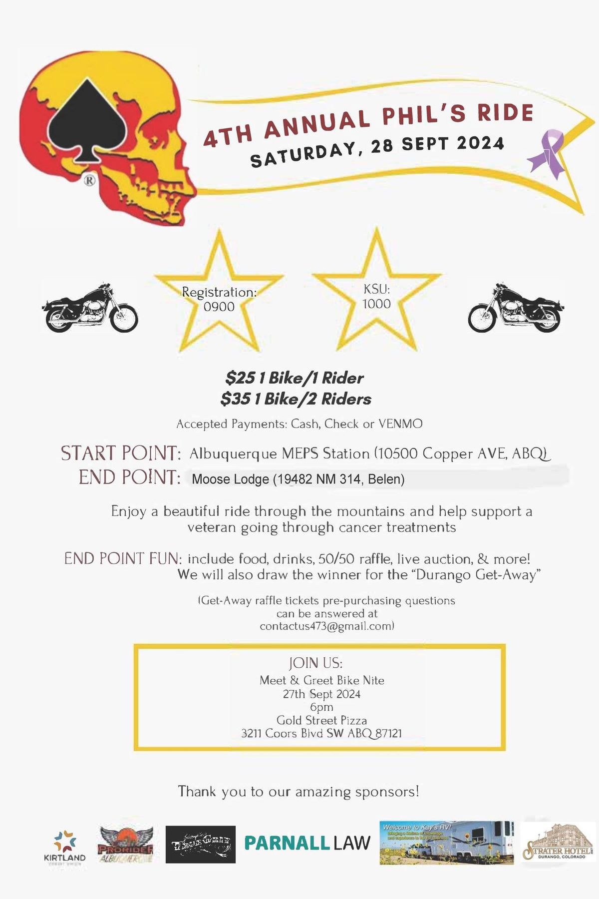 4th Annual Phil\u2019s Ride