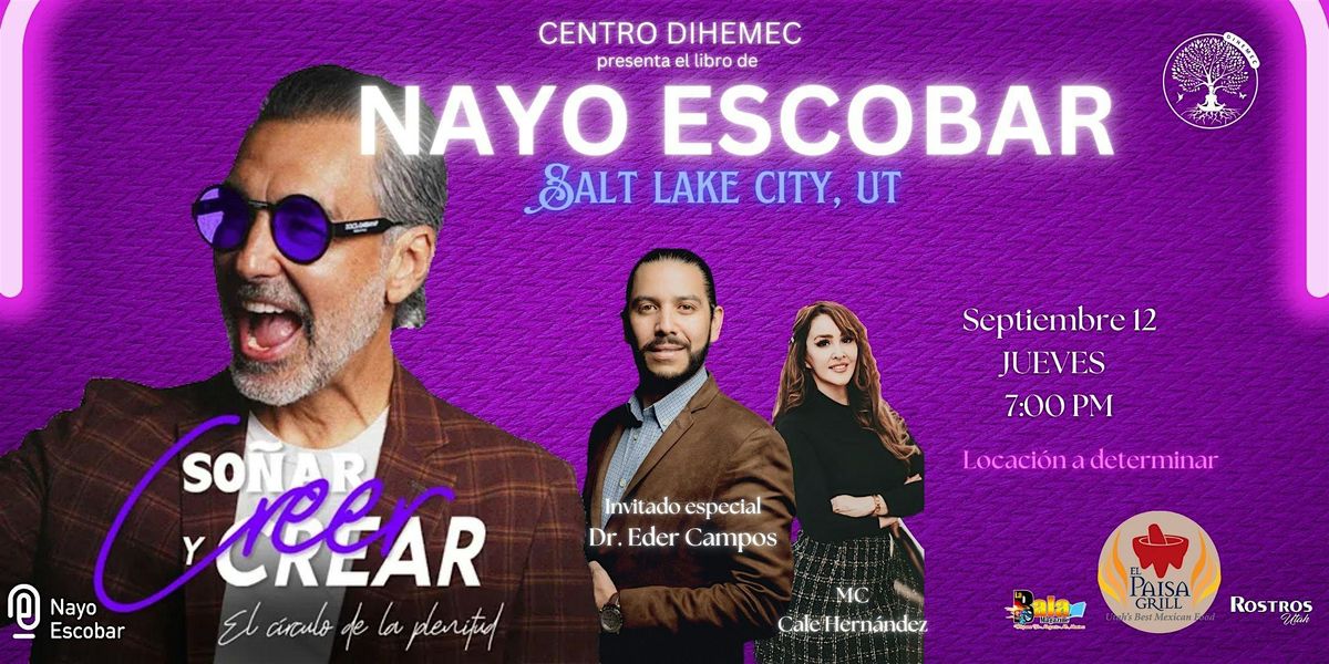 "So\u00f1ar, Creer y Crear por Nayo Escobar"