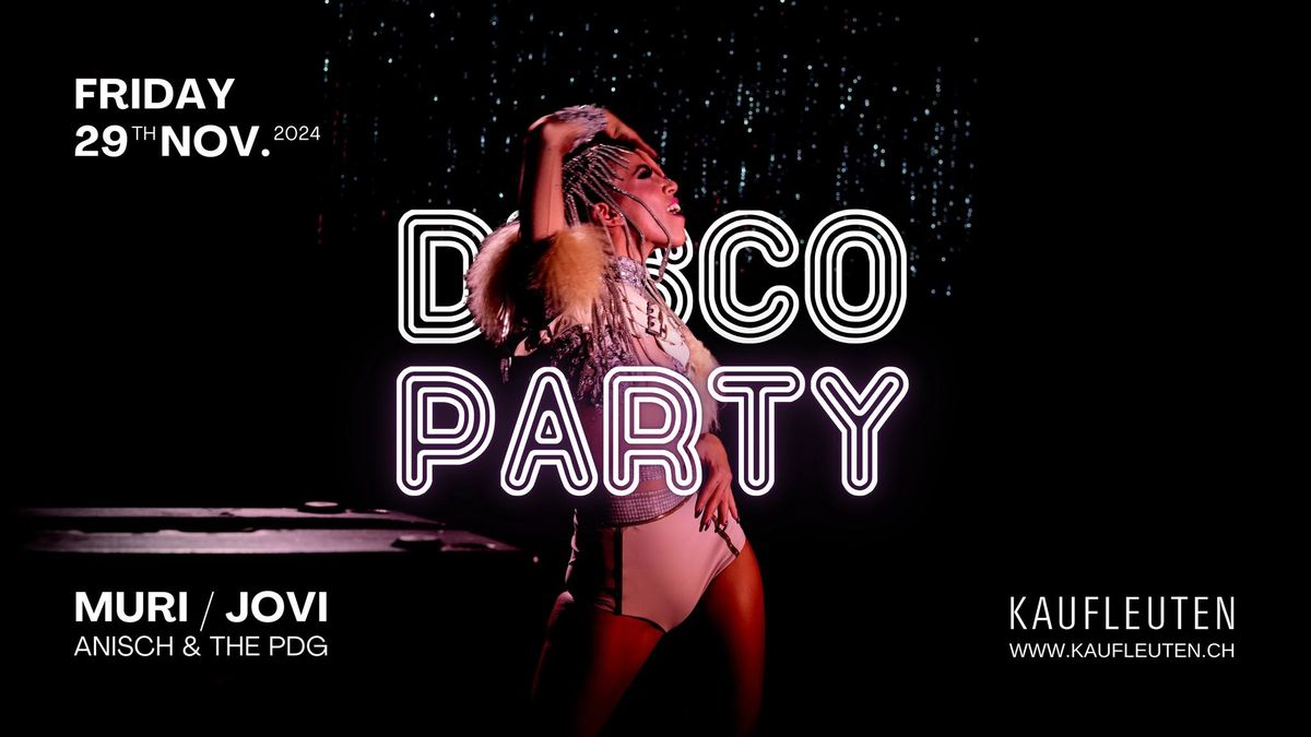 DISCO PARTY | Kaufleuten Club