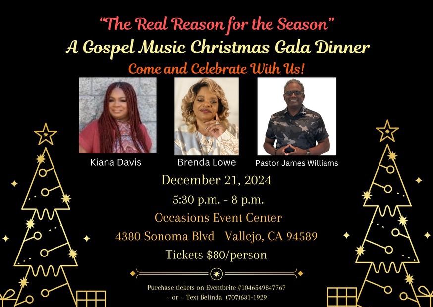 A Gospel Music Christmas Gala Dinner