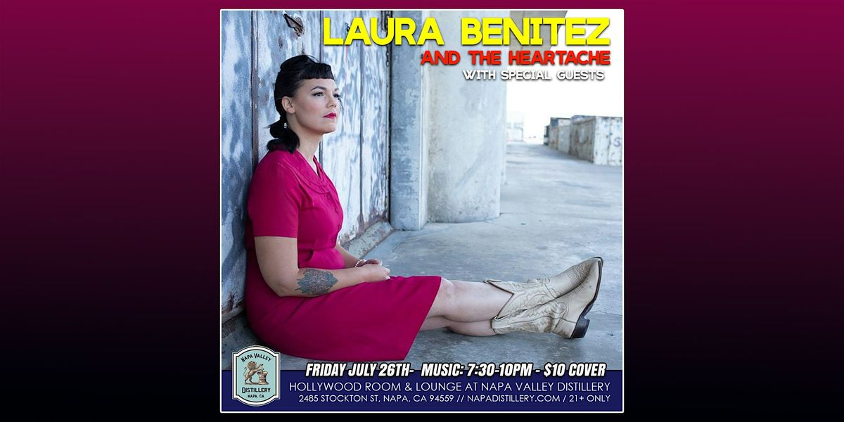 Laura Benitez and the Heartache performing Country & Rockabilly with Guests