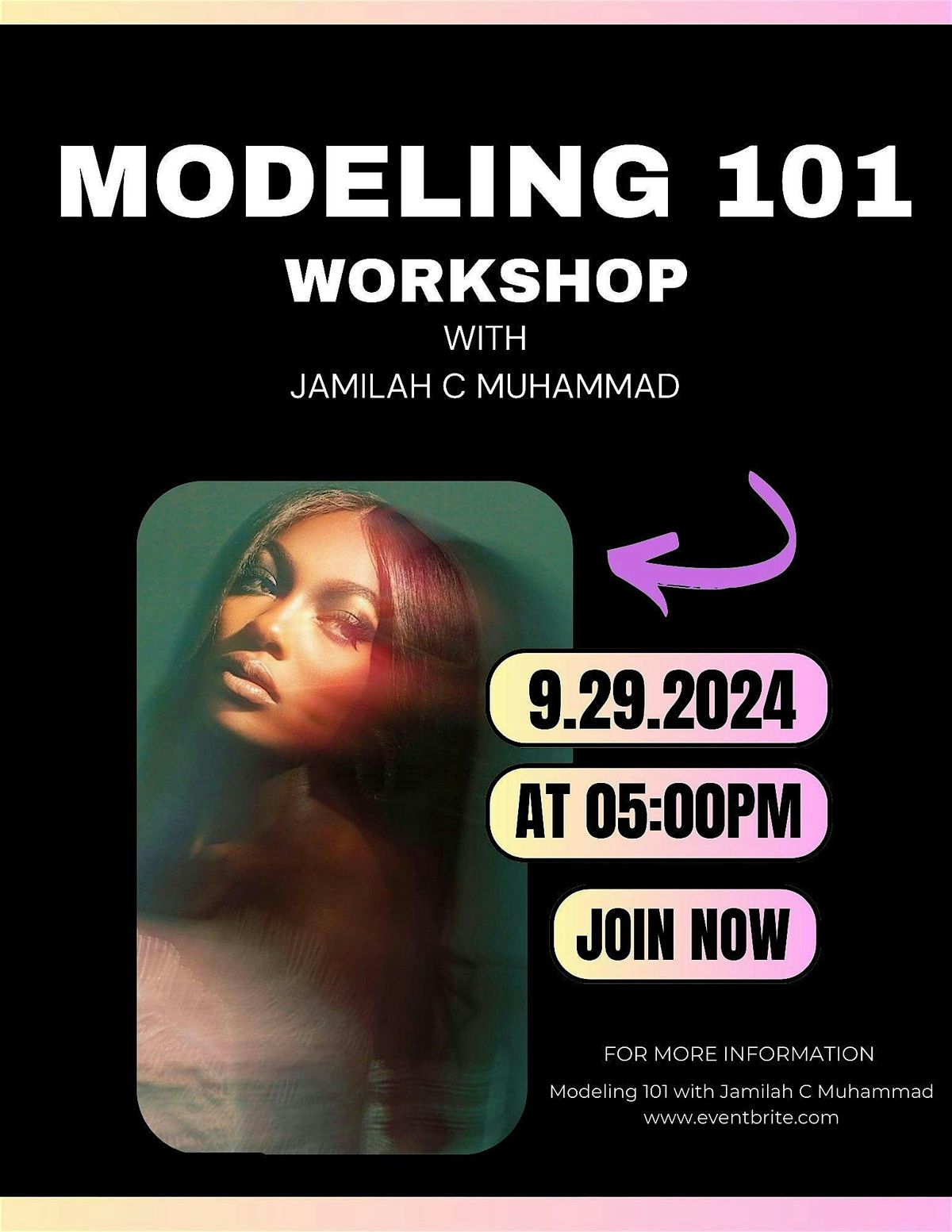 Modeling 101 with Jamilah C Muhammad