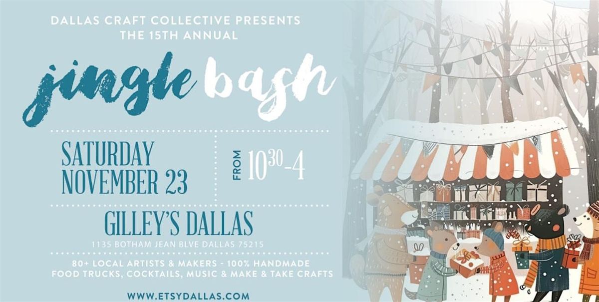 15th Annual Etsy Dallas Jingle Bash