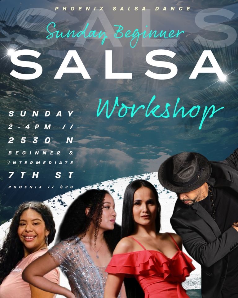 Sunday Beginner Salsa Workshop with Lawrence & Jewel! 