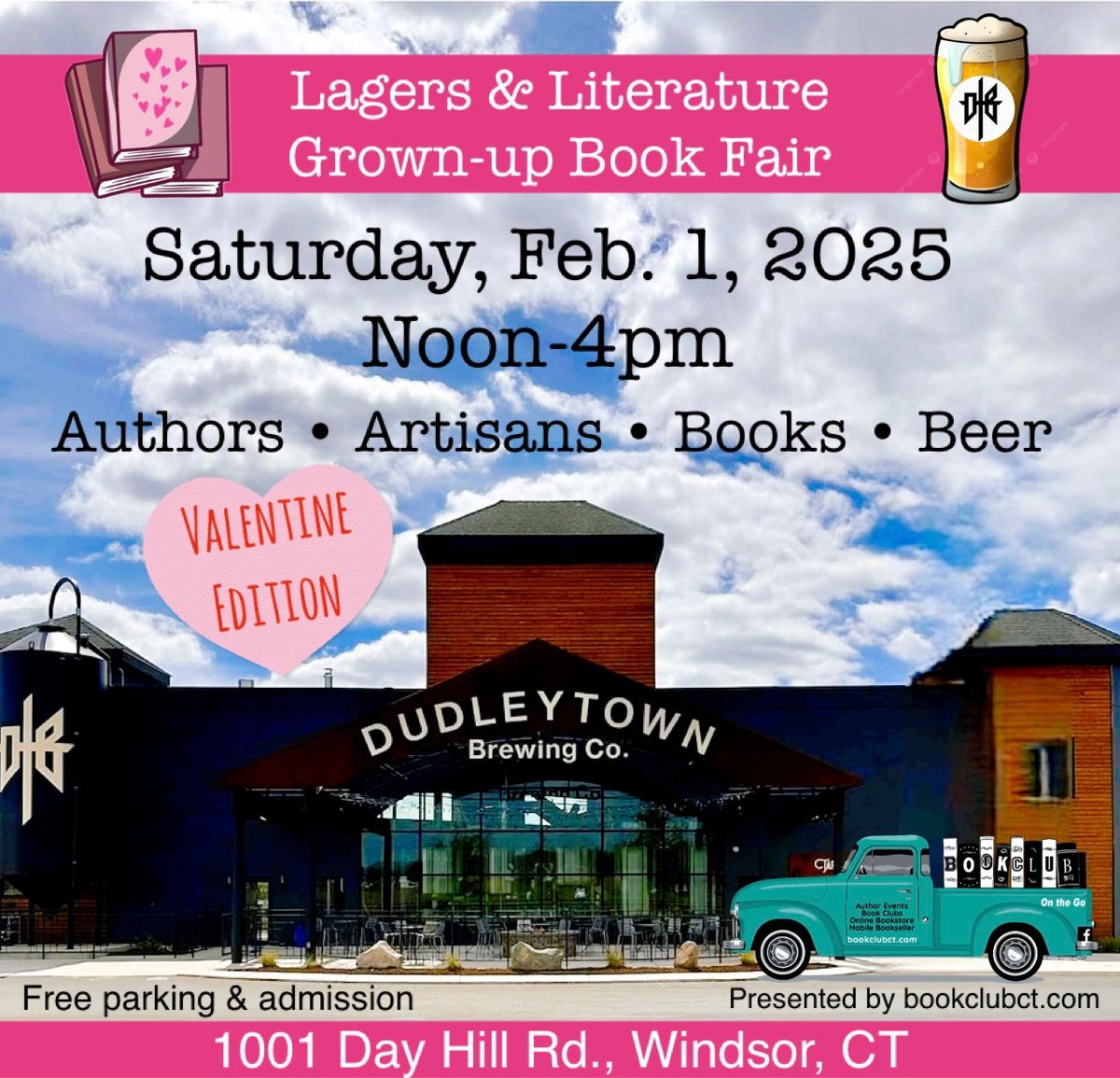 Lagers & Literature Book Fair - Valentine Edition 