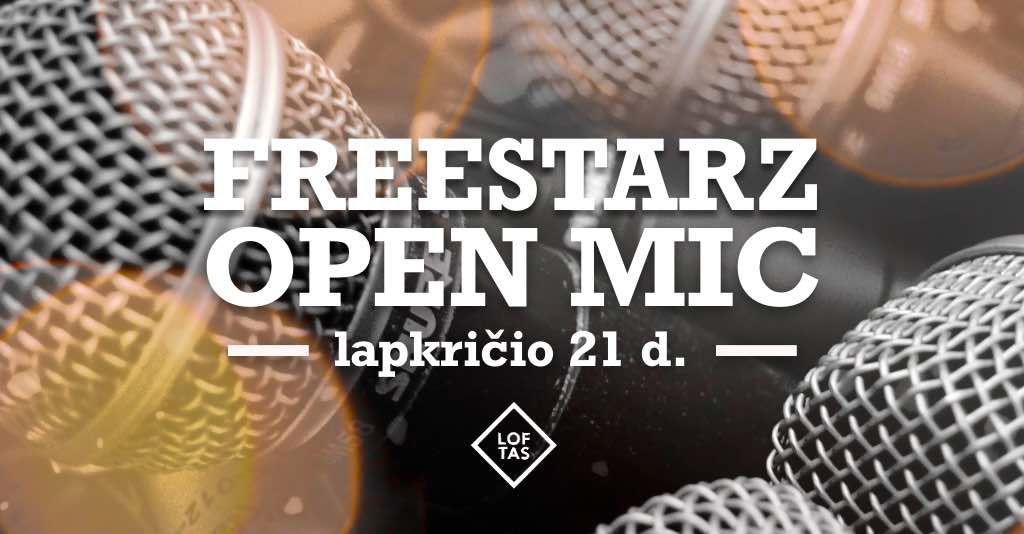 Freestarz Open Mic: 40 bars