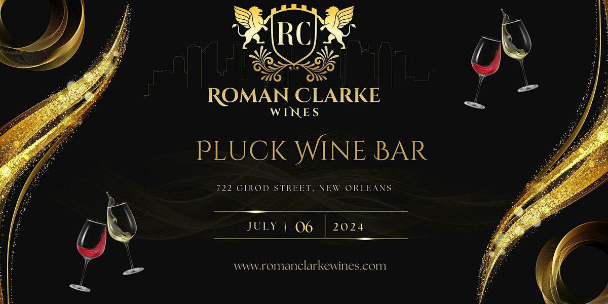 Roman Clarke Wines Tasting