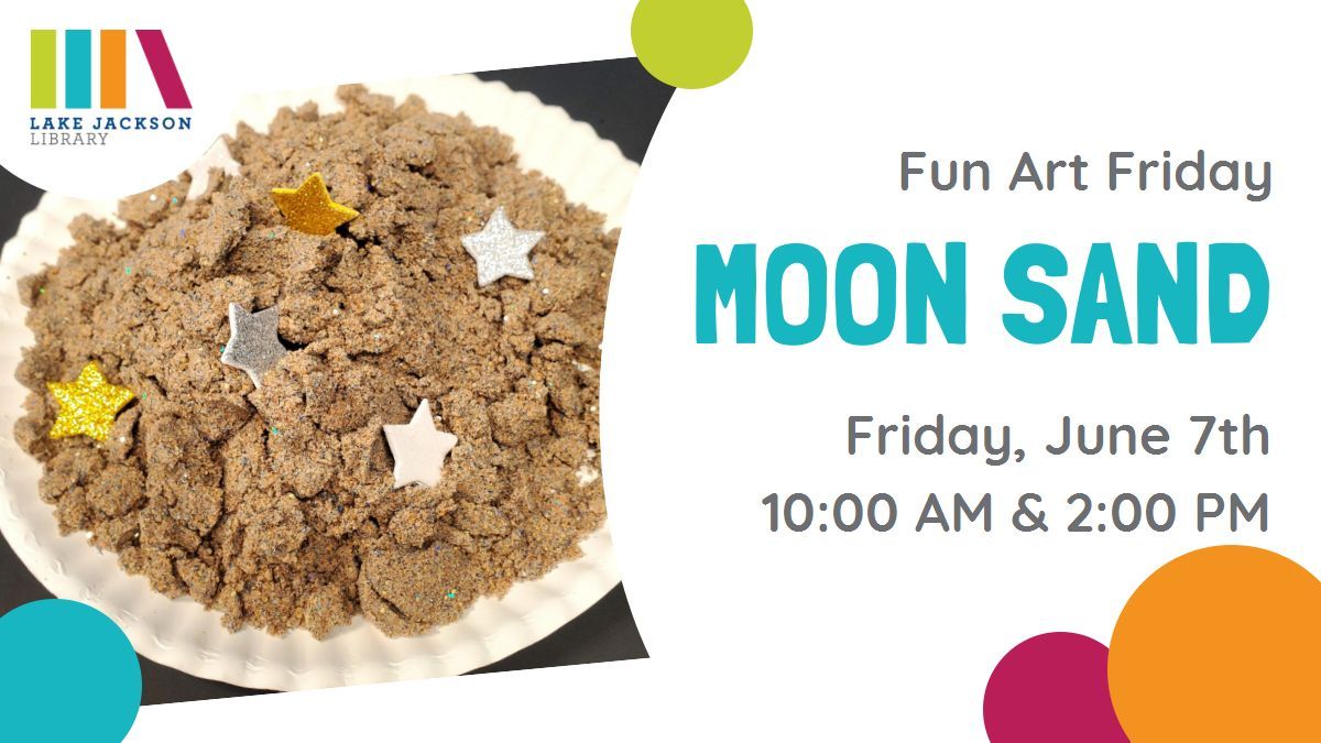 Fun Art Friday: Moon Sand
