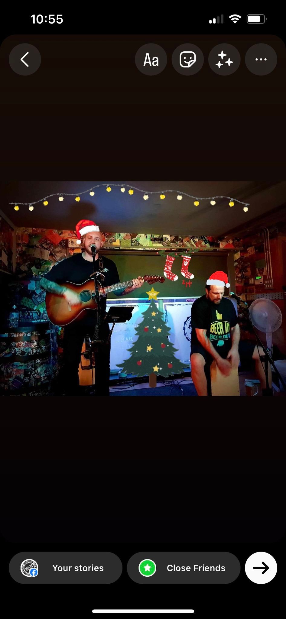 Everything Acoustic Christmas breakup 