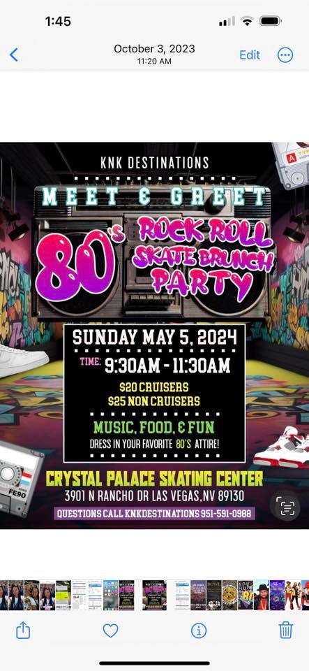 Rock Roll Skate Brunch Party