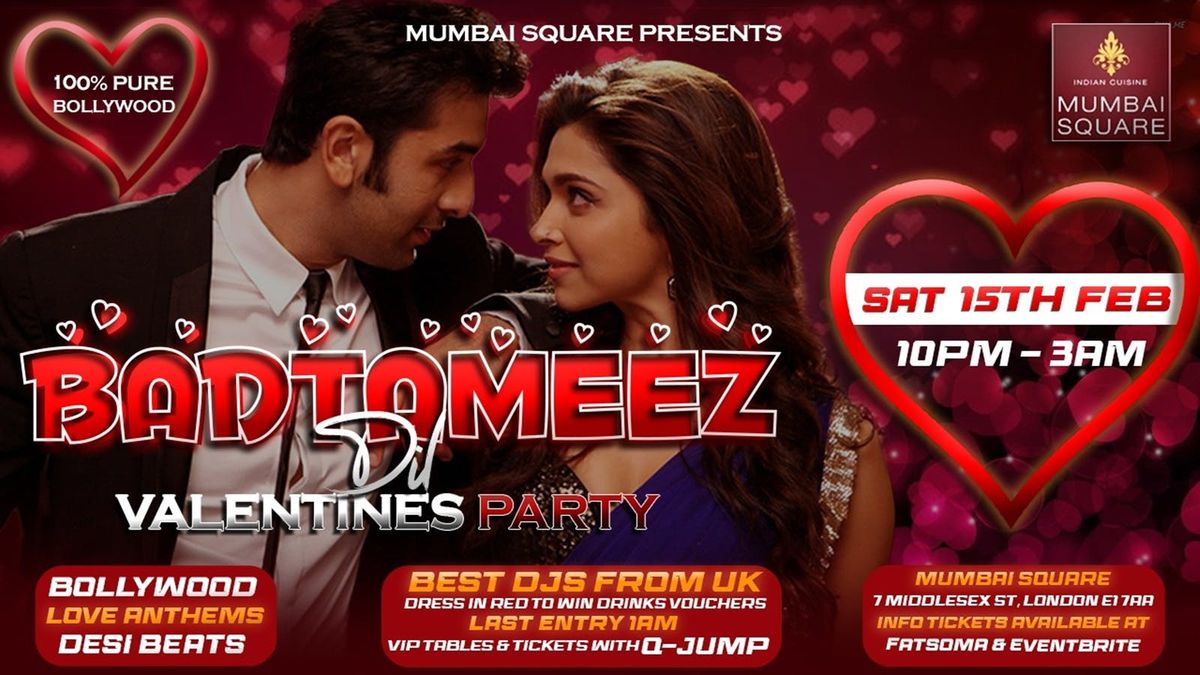 Badtameez Dil - Valentines Bollywood Party