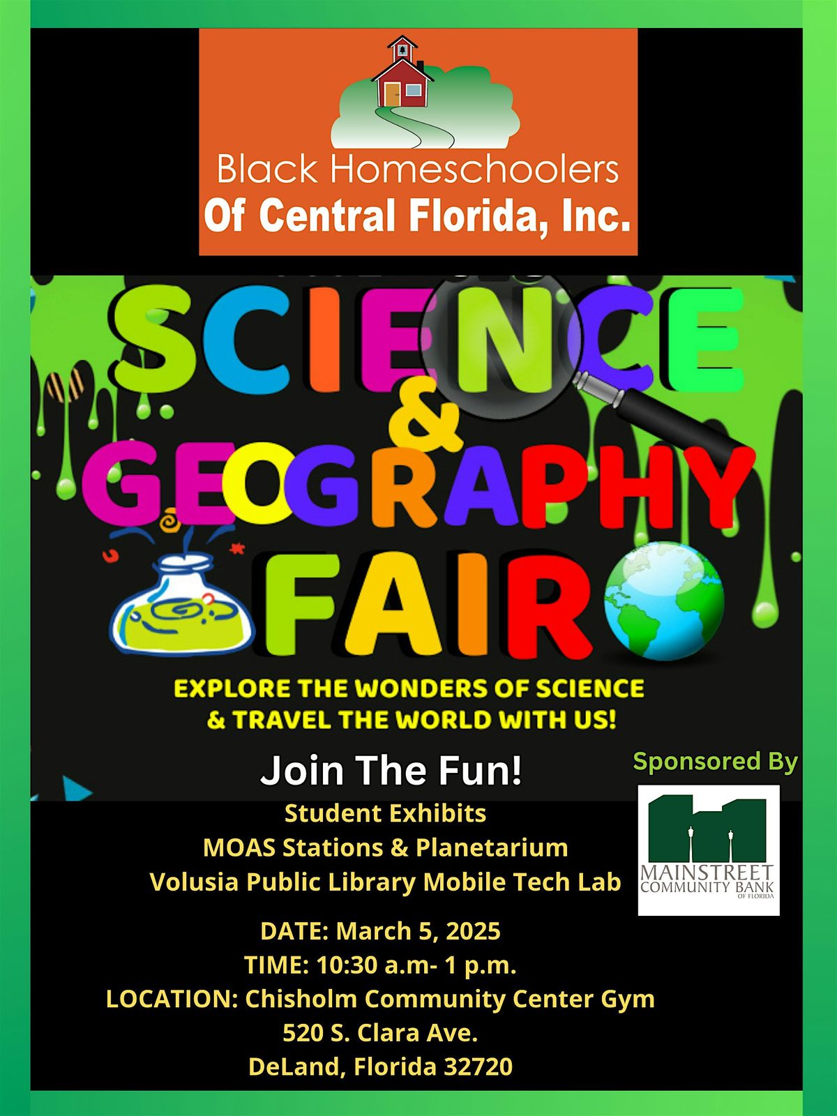 BHCFL's Science & Geography Fair!