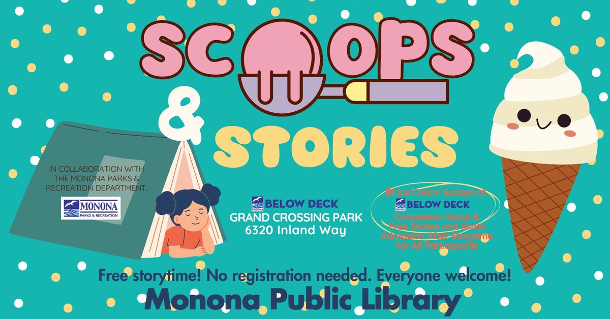 Scoops & Stories at the Ice Rink!