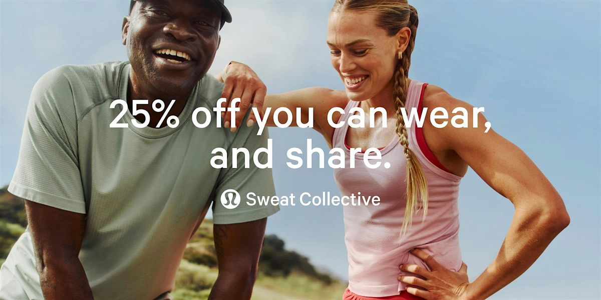 Sweat Collective shop party!