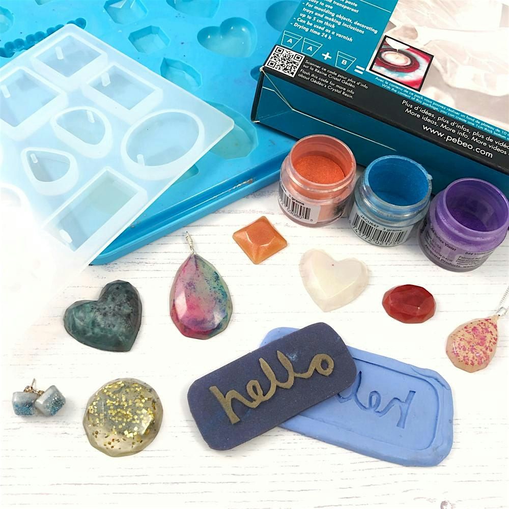 2 week Resin Jewellery Workshop \u2013 Sat 16th & 23rd November 2024