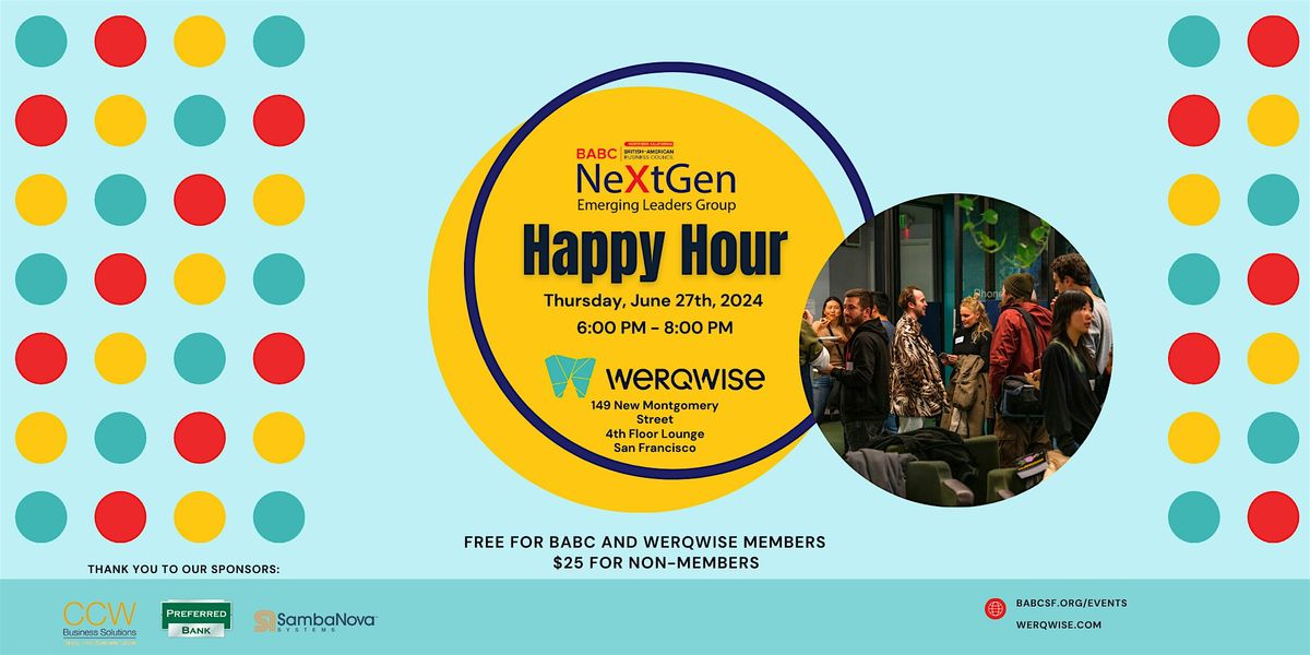 BABC Happy Hour organized by the NeXtGen | Emerging Leaders Group