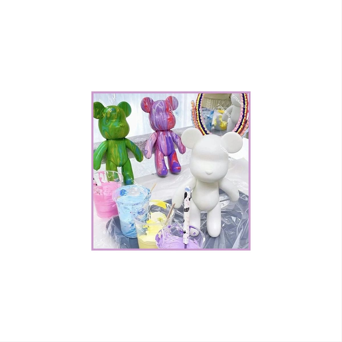 DIY Fluid Bear Pour ! 2pm-3pm