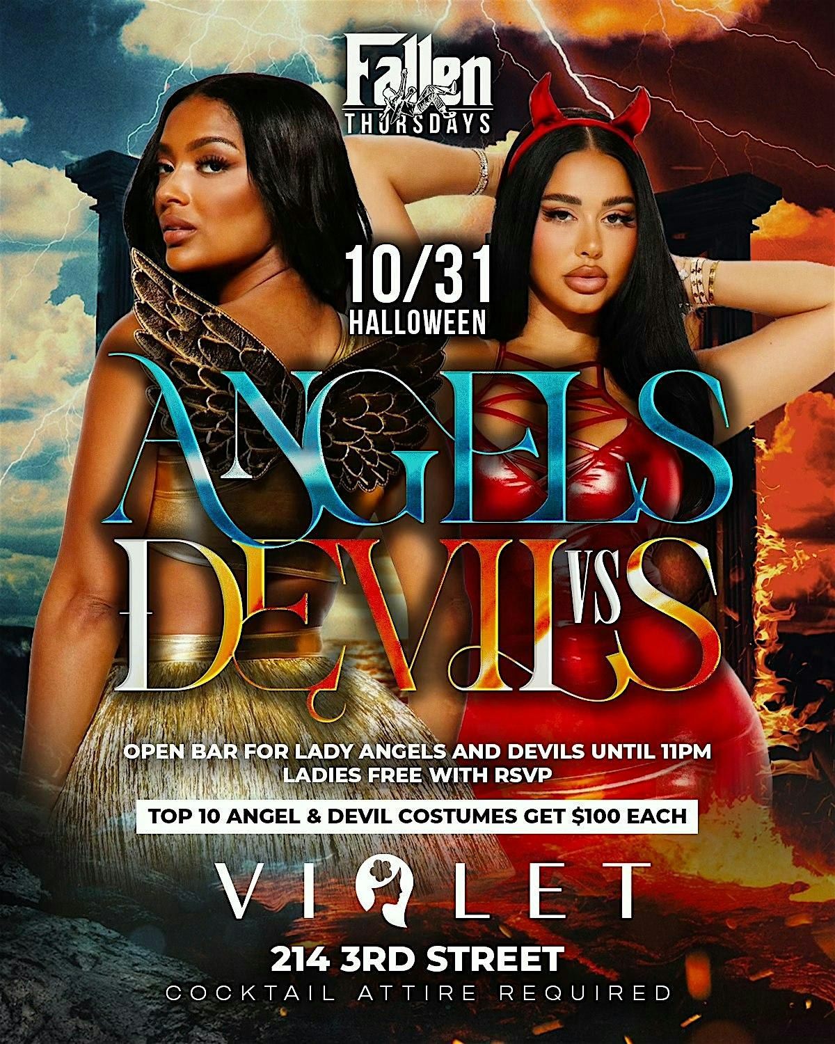 Angels vs. Devils: The Fallen's Official Halloween Party