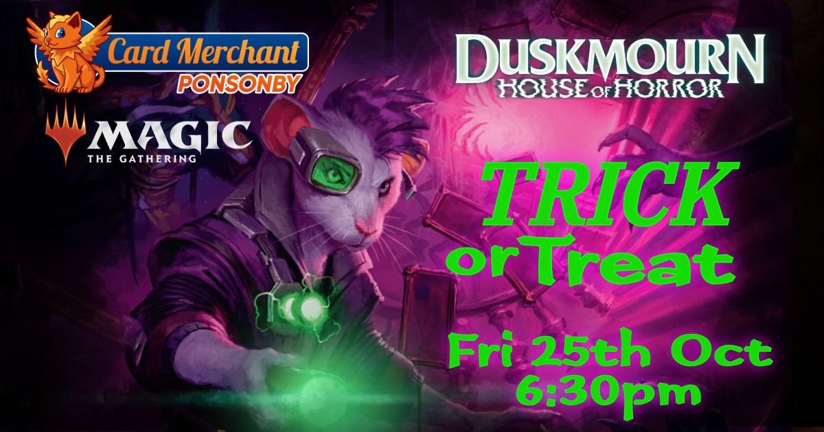 CM Ponsonby - MTG Duskmourn: House of Horror Halloween Trick or Treat