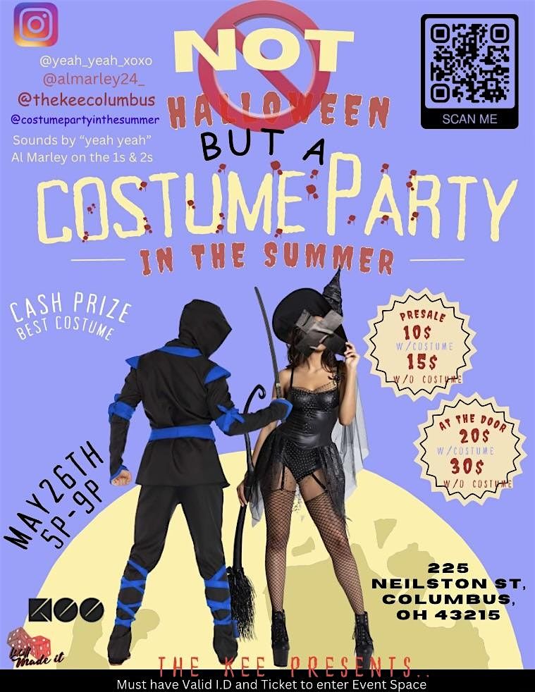 Costume Party in the Summer