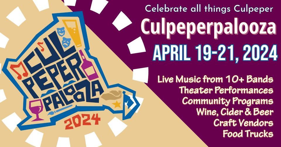 Culpeperpalooza 2024, 10753 Mountain Run Lake Rd, Culpeper, VA, United ...