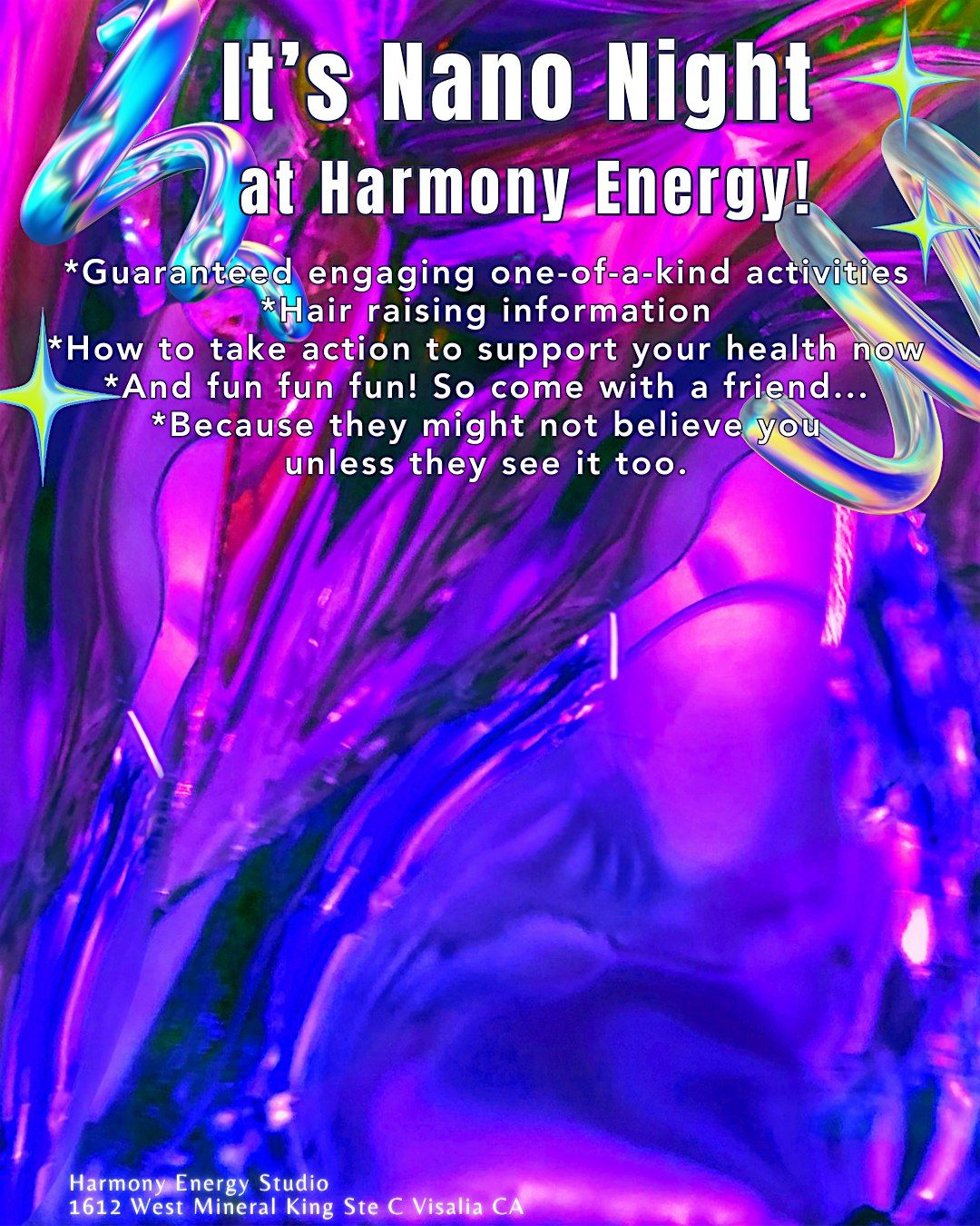 Nano Night at Harmony Energy!