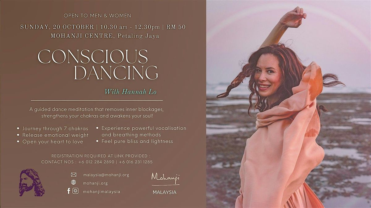 CONSCIOUS DANCING with Hannah Lo