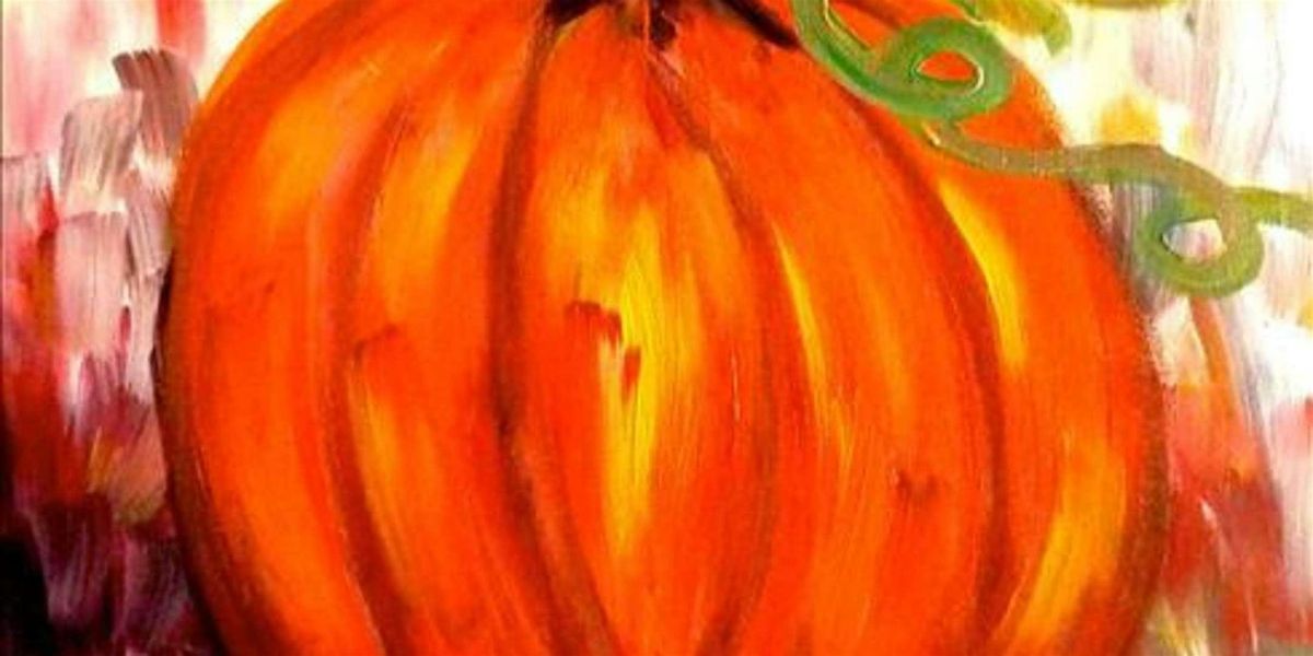 A Harvest Pumpkin - Paint and Sip by Classpop!\u2122