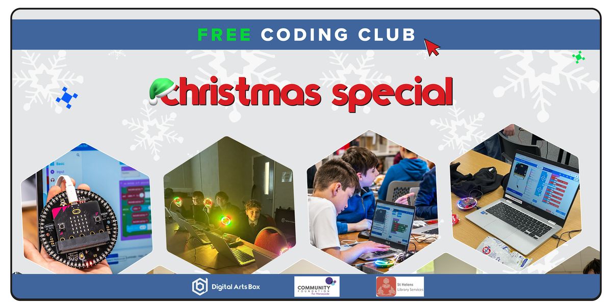 Christmas Special Workshop | Coding Club | St Helens