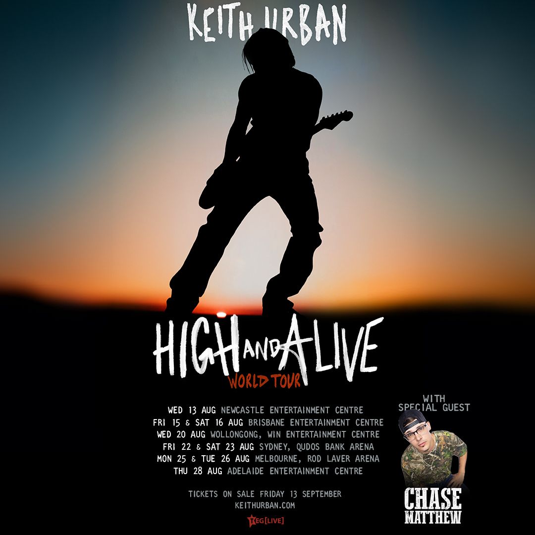Keith Urban Melbourne Tickets