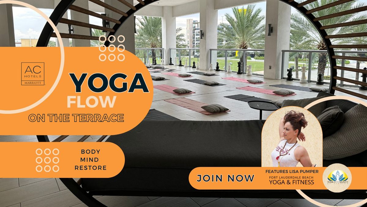 Elevated Yoga Flow @ AC Marriott featuring Lisa of Ft Lauderdale BY