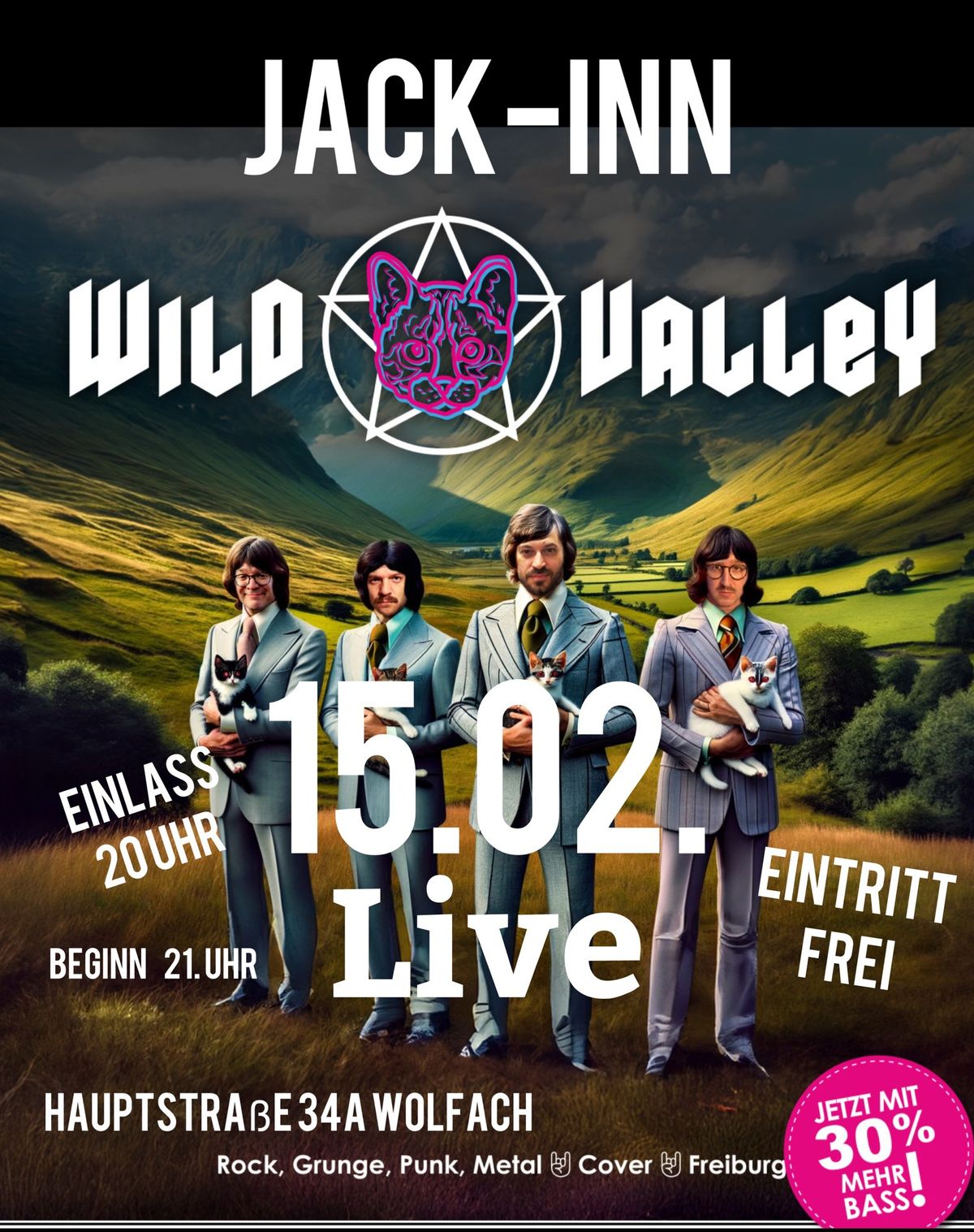 Wild valley live im Jack Inn 