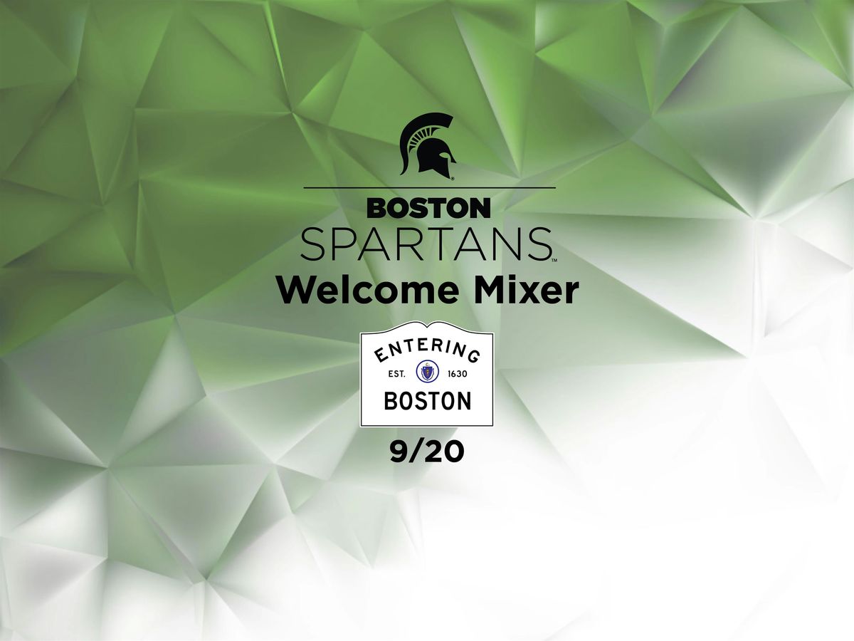 Boston Spartans - Welcome Mixer