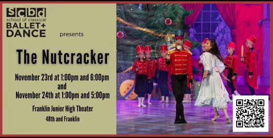 School of Classical Ballet and Dance presents The Nutcracker ( Traditional\ud83c\udf89)