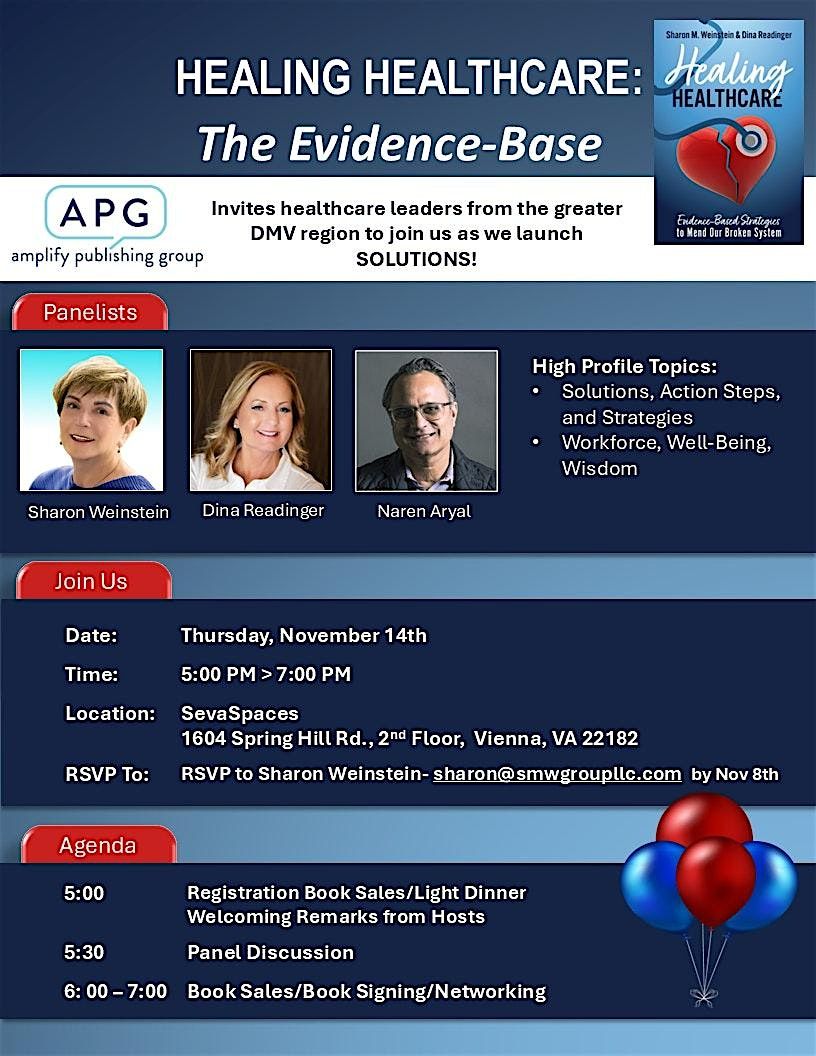 Healing Healthcare: The Evidence-Base Book Launch