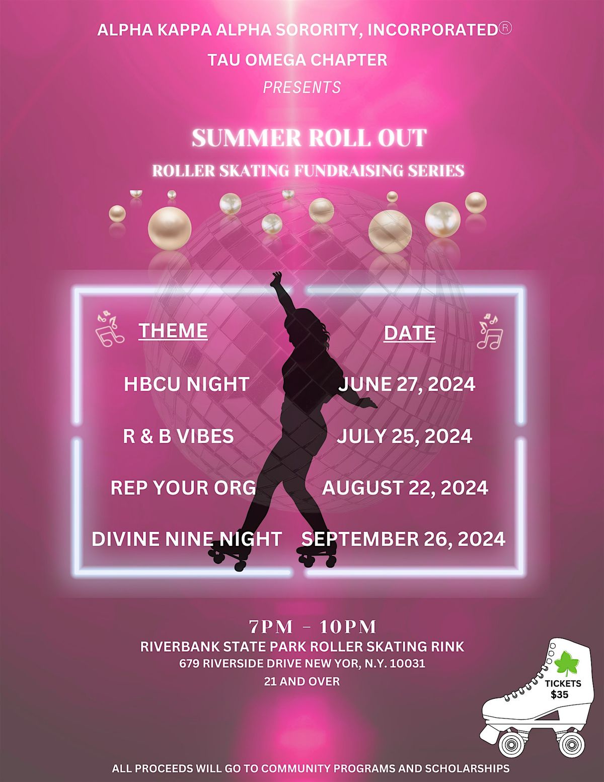 Riverbank State Park Roller Skating Photos