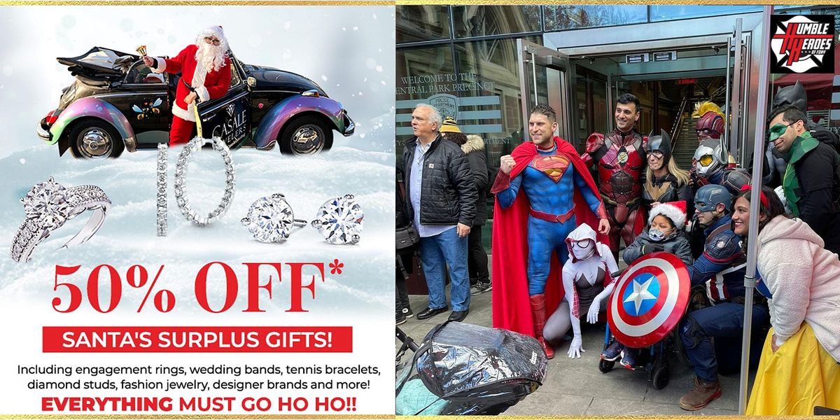 Santa Surplus Half Off Half the Store Sale to benefit the Humble