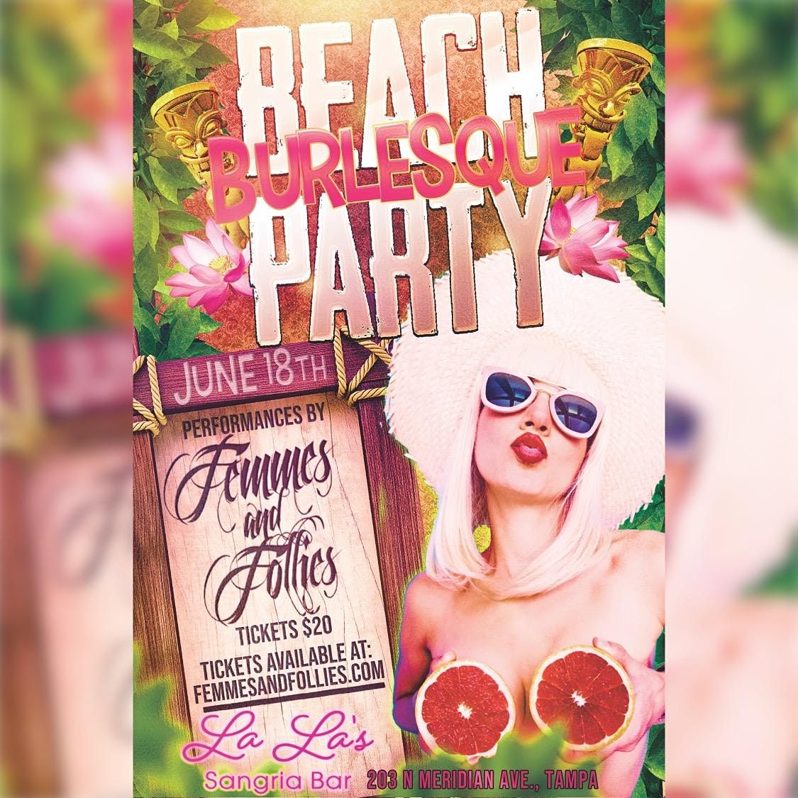 Femmes & Follies: Beach Party Burlesque