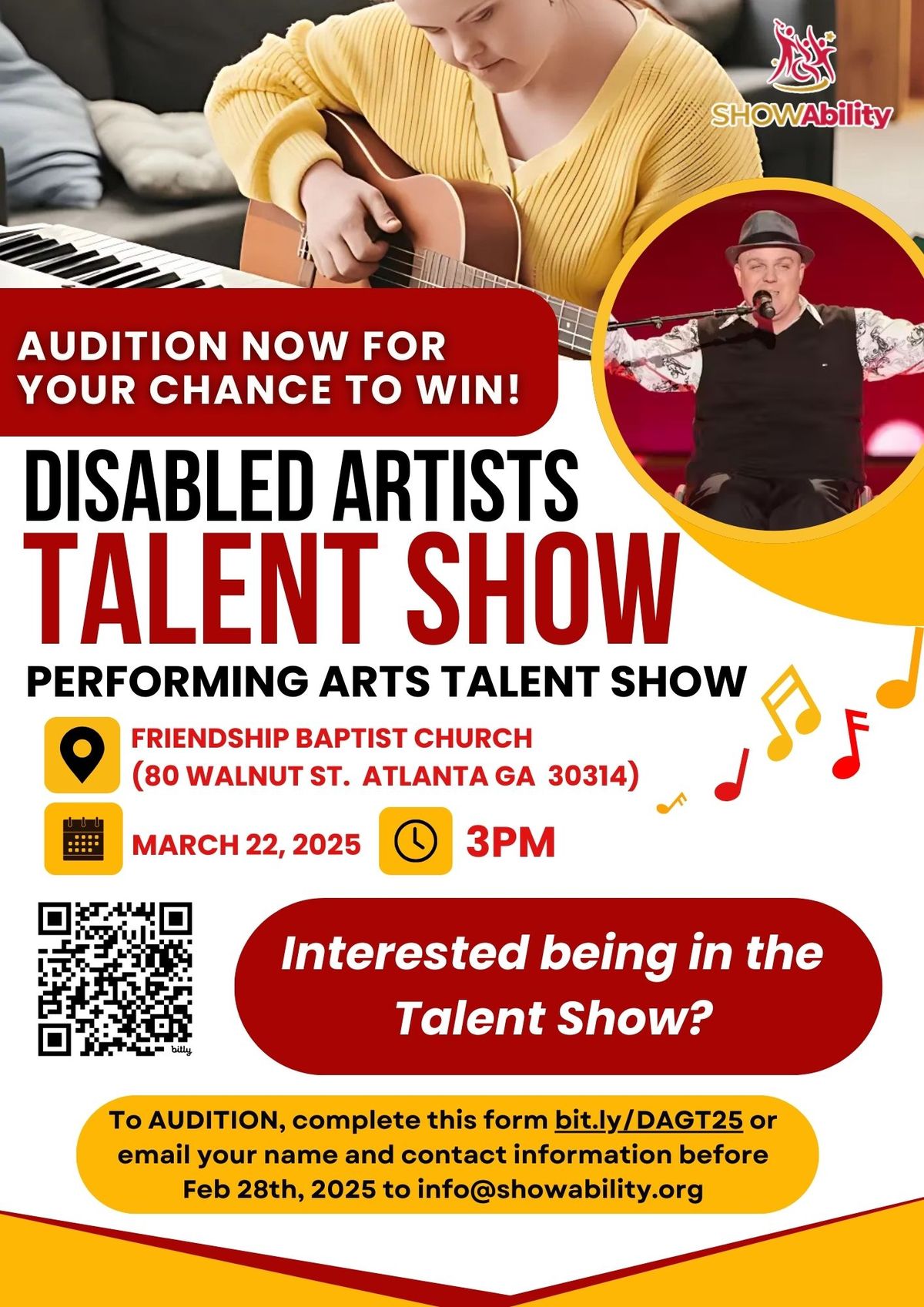 Disabled Artists Talent Show