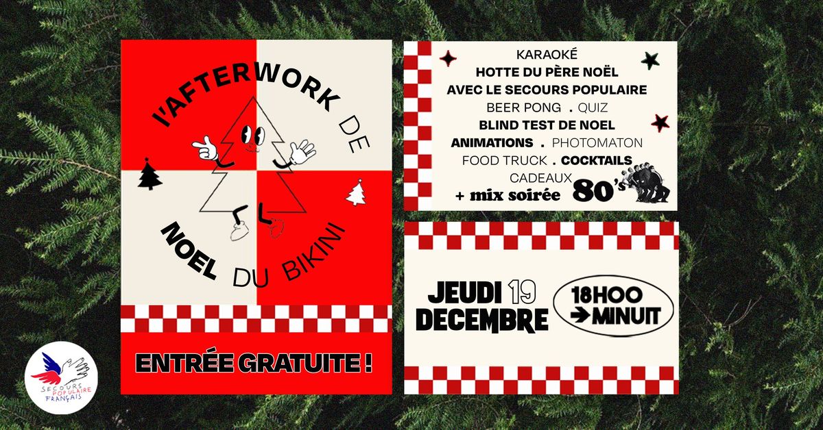 L'Afterwork de Noel du Bikini ! 