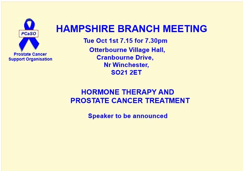 Hampshire Branch Meeting