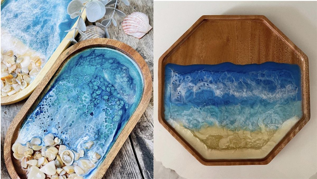 Resin Wood Tray Workshop - Palm Harbor