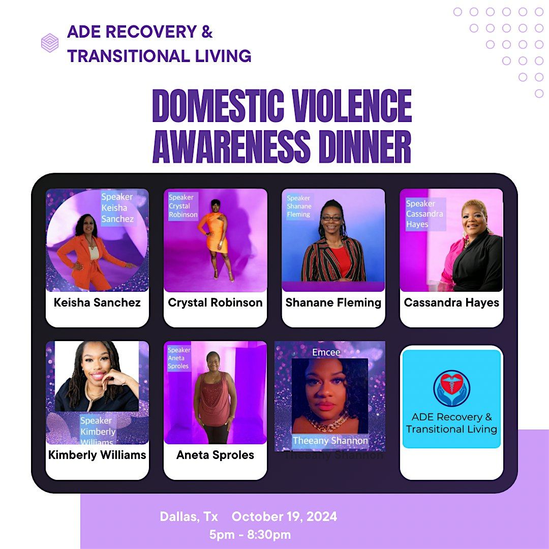 Domestic Violence  Awareness Dinner