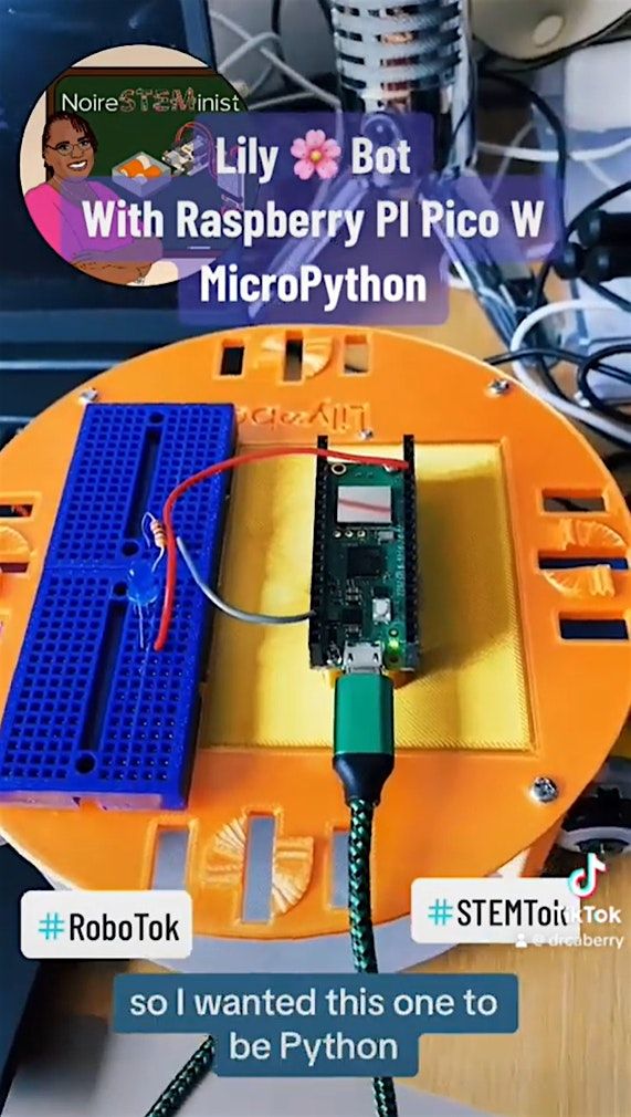 Introduction to Robotics using Lily\u221eBot and Raspberry Pi Pico W