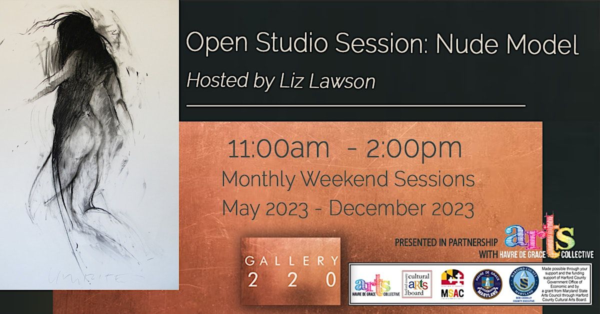 Open Studio Session: Nude Model - Hosted by Liz Lawson